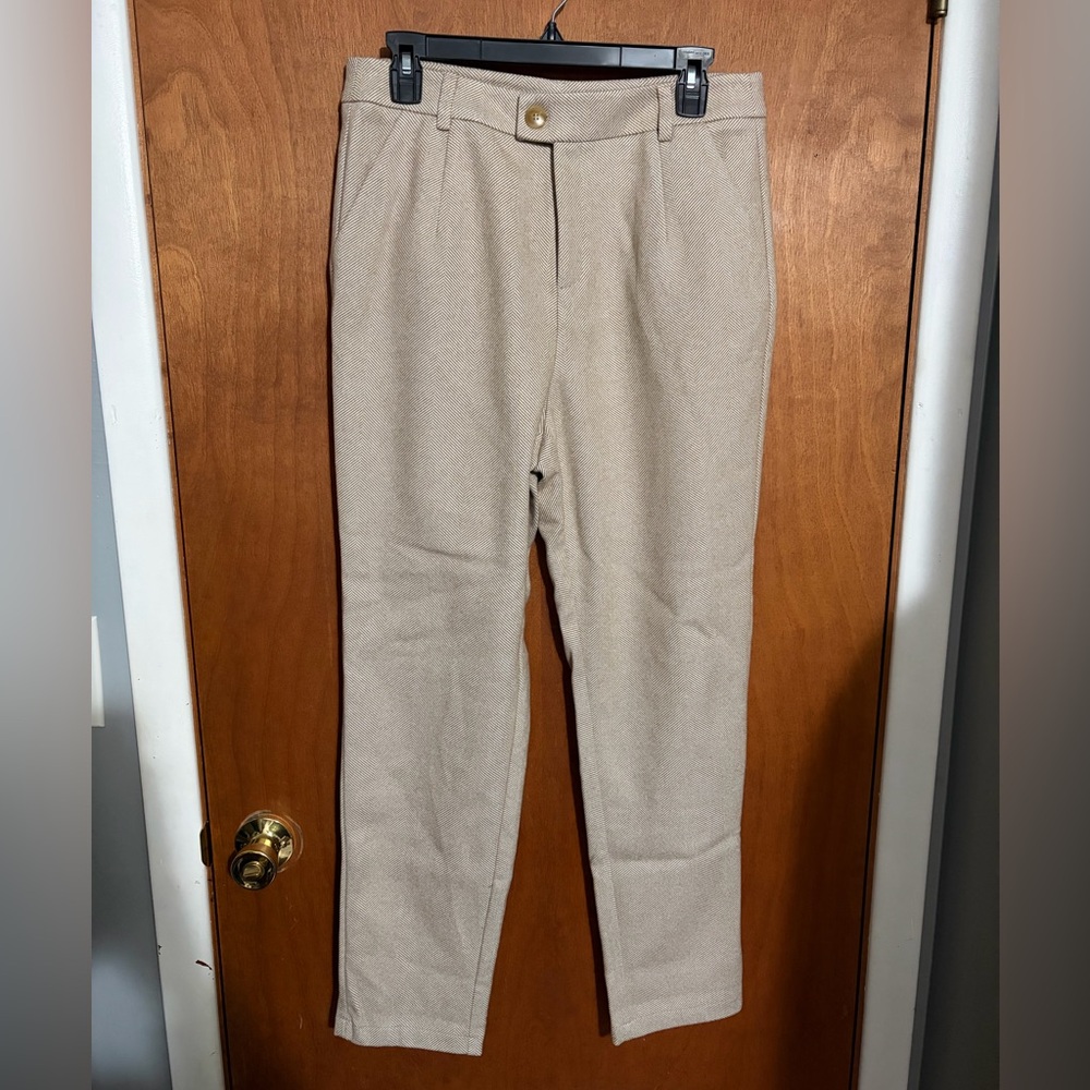 AHA Selected Herringbone Harem Suit Pants